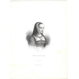 Gravure Anne De Bretagne