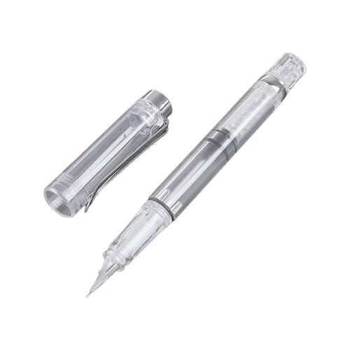Stylo Plume 0,5 F Plume Absorbeur D'encre Rempli De Piston Pour Les Élèves Enfants École