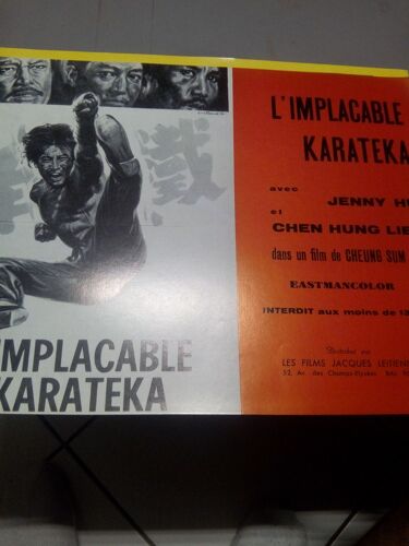 L'implacable Karateka - Jenny Lu - Cheung Sum - Photo Et Synopsis Du Film 1972