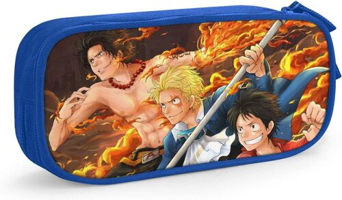 Anime One Piece Stylo Sac Bleu[5109]