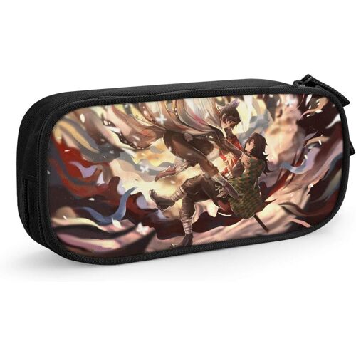 Trousse Tomioka Giyuu Et Shinobu Kocho D Impression Personnalis¿¿E Noir[4182]