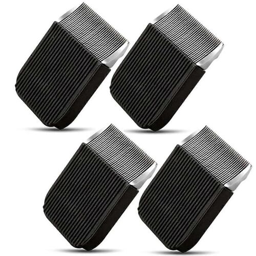 Paquet de 4 lames de rechange pour coupe-tapis à touffeter, convient à tous les coupe-bordures à tapis de 200 W