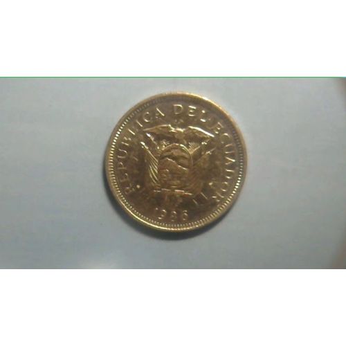 Equateur,1 Sucre 1986