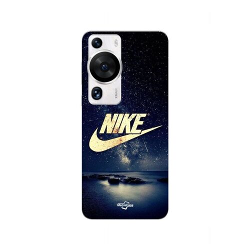 Coque Huawei P60 Pro Nike Logo Doré Nuit Étoilé
