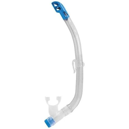Snorkel - Cressi - Petit Tube Respiratoire - Anti-Éclaboussures - Embout En Silicone - Mixte