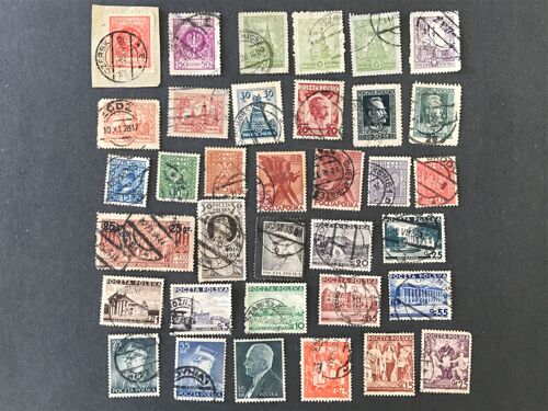 Pologne 35 Timbres De 1924 A 1937 Y&t 366, 388