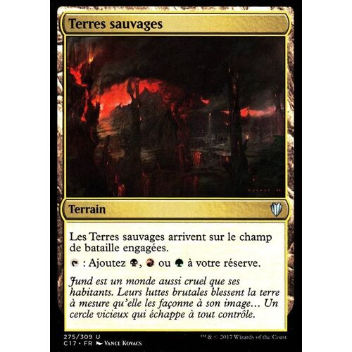 Terres Sauvages - Mtg - Commander 2017 - U - 275/309