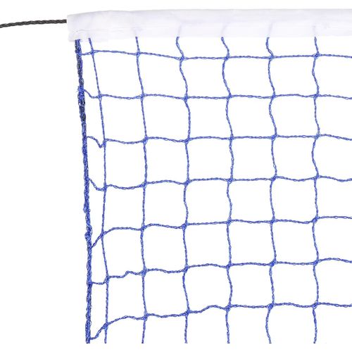 Filet De Badminton De 20 X 2,5 Pieds,2 Pièces,Filet De Court De Badminton Portable Pour Le Jeu En Extérieur,En Intérieur,À La Plage,Dans Le Jardin,Couleur Bleu Marine