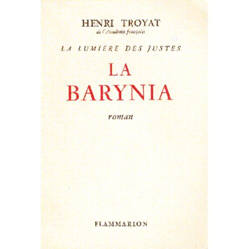La Lumière Des Justes Tome Ii - La Barynia