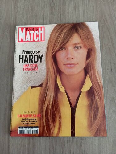 Paris Match N°3920 15/06/2024 Françoise Hardy, Une Icône Française, 1944-2024: L'album De Sa Vie/ Olivier Giroud/ Laure Manaudou/ Les Frères Allix
