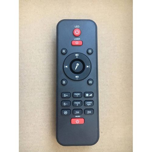Remote / Télécommande Unbranded 1-41021 LED Laser Projector Light Bluetooth music micro fader pour chaîne hi-fi ou karaoké