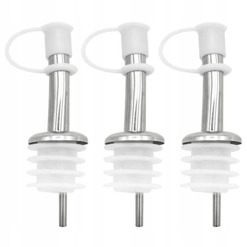 Set Verseur Bar Bouteilles Champagne Acier 3 Pcs