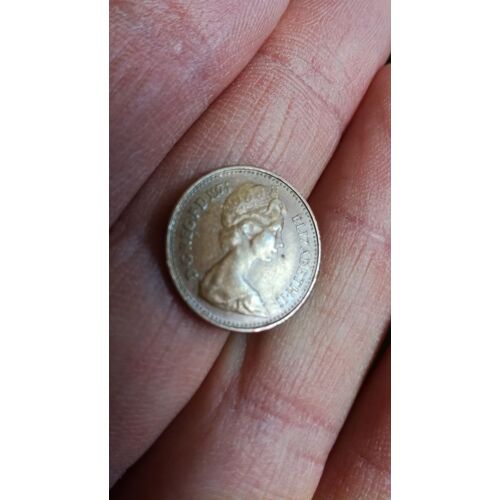 1/2 New Penny 1974 Angleterre En L Etat Sur Les Photos