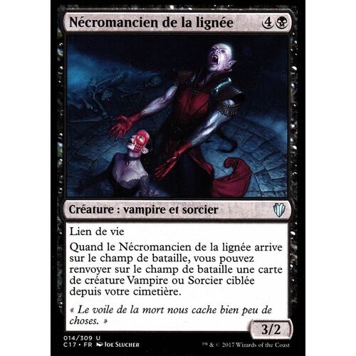 Nécromancien De La Lignée - Mtg - Commander 2017 - U - 14/309