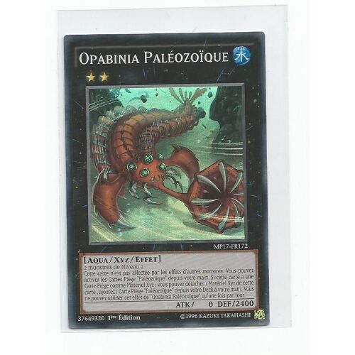 Yu-Gi-Oh! - Mp17-Fr172 - Opabinia Paléozoïque - Super Rare