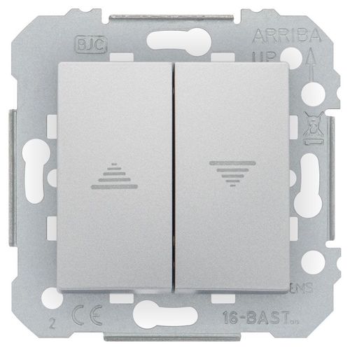 SIEMENS - SIEMENS - Interrupteur Volet Roulant Silver Siemens DELTA VIVA