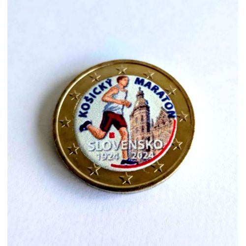 Slovaquie 2024 - Kosicky Marathon - 2 Euros Couleur Colored Color In Farbe