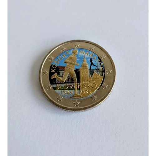 Slovaquie 2024 - Kosicky Marathon - 2 Euros Couleur Colored Color In Farbe