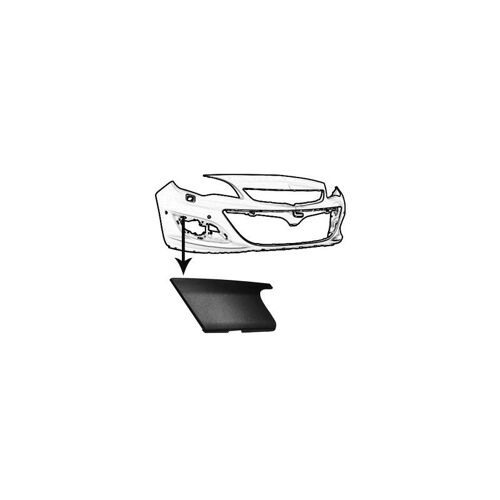 Cache Anti-Brouillard Droit Partie Supérieure Pour Opel Astra J De 2013 À 2015