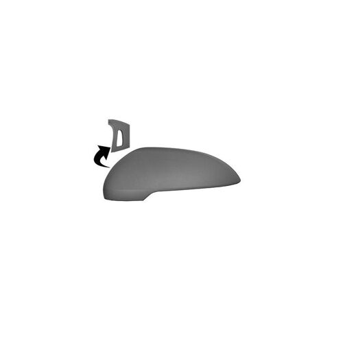 Coque De Rétroviseur Gauche En Primer Pour Volkswagen Passat Depuis Novembre 2014 Équipée Du Side-Assit