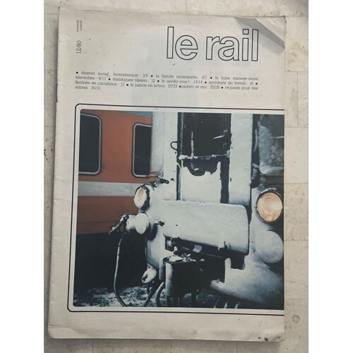 Le Rail Magazine - Décembre 1980 - 