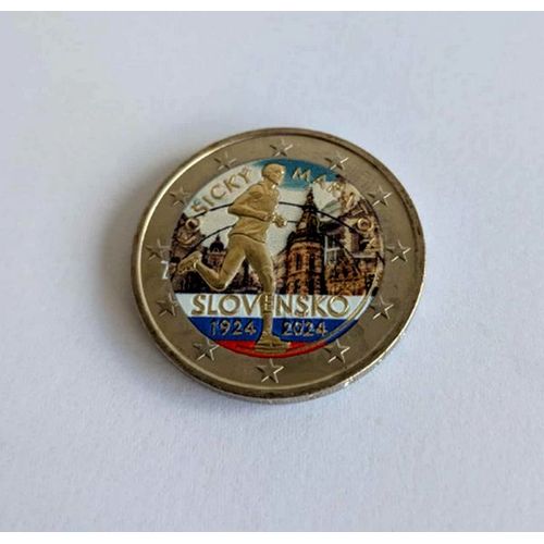 Slovaquie 2024 - Kosicky Marathon - 2 Euros Couleur Colored Color In Farbe