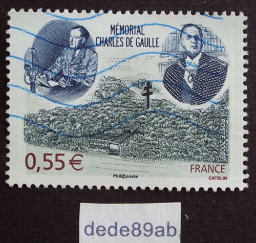 France.. 0.55e Mémorial Charles De Gaulle À Colombey Les Deux Églises . Oblitéré Used Stamp.
