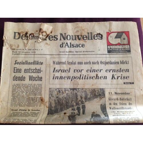 Dernières Nouvelles D'alsace 266