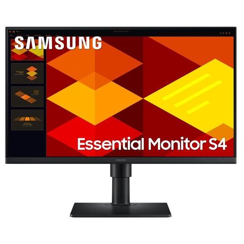 Samsung S24D406GAU - S40GD Series - écran LED - 24" - 1920 x 1080 Full HD (1080p) @ 100 Hz - IPS - 250 cd/m² - 1000:1 - 5 ms - 2xHDMI, DisplayPort - haut-parleurs - noir
