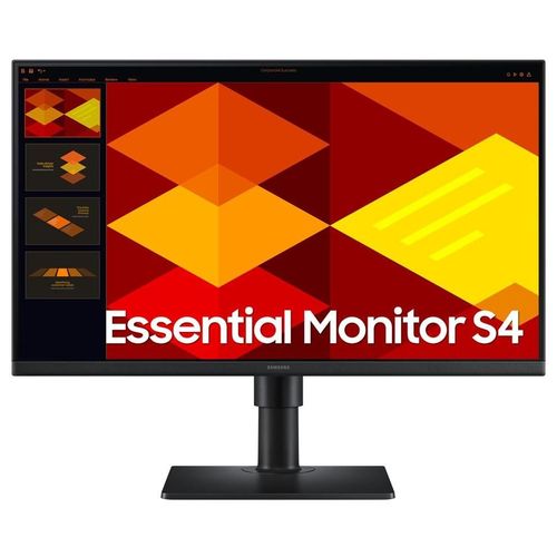 Samsung S24D400GAU - S40GD Series - écran LED - 24" - 1920 x 1080 Full HD (1080p) @ 100 Hz - IPS - 250 cd/m² - 1000:1 - 5 ms - 2xHDMI, DisplayPort - noir