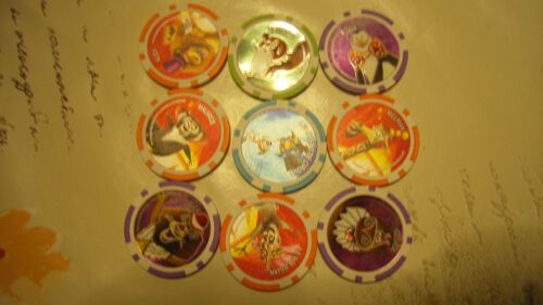 Lot De 9 Jetons Cora Madagascar 3