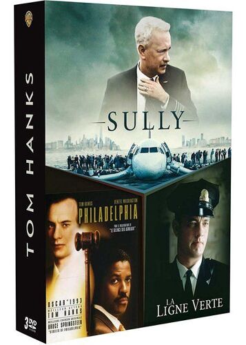 Tom Hanks - Collection 3 Films : Sully + La Ligne Verte + Philadelphia - Pack