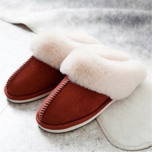 Chaussures Pantoufles De Fourrure Pantoufles D'hiver Pantoufles D'intérieur Chaudes Pantoufles Douces La Maisonsrougesadultes44s45sunisexe