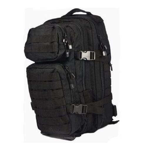 Sac A Dos Assaut Us Army Noir Extensible Multi Poches Miltec 14002002 Airsoft Randonnee Voyage