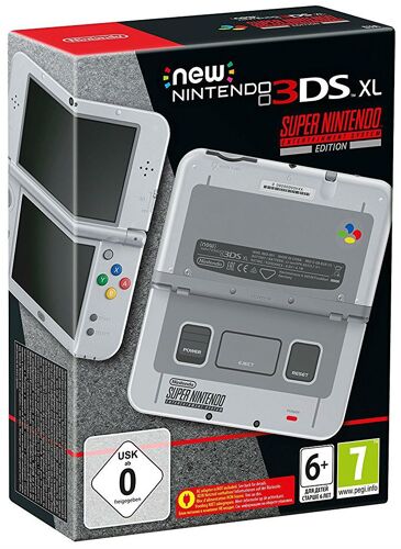 New Nintendo 3DS XL Super Nintendo Entertainment System Edition