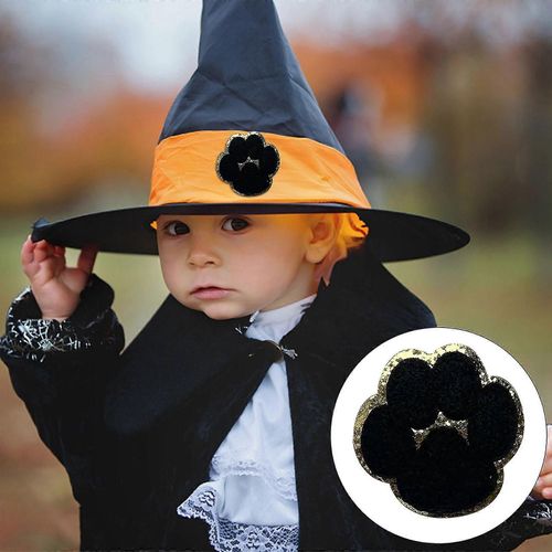 Glitter Serviette Broderie Halloween Citrouille Elfe Broderie Costume Sac Chapeau Et Autres Accessoires De Bricolage-Adulte-1pcs-Femelle