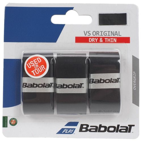 Surgrip Raquette De Tennis Babolat Vs Grip Original X3 Noir Noir 83196