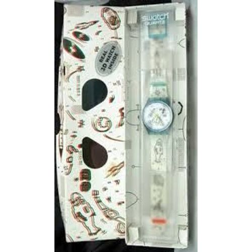 1996 Swatch Gent Special Packing 3d Experience Gl108 Pack