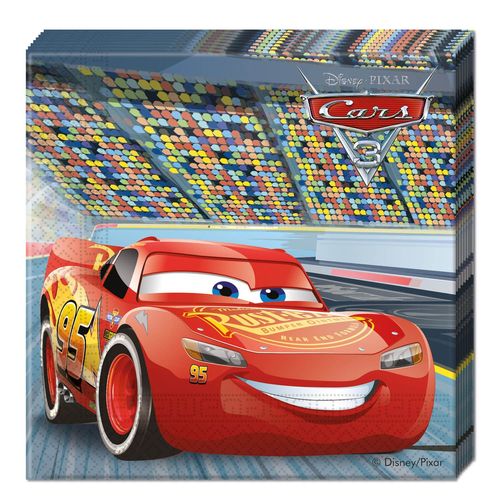 Manege Sarl '20 Serviettes Cars 3