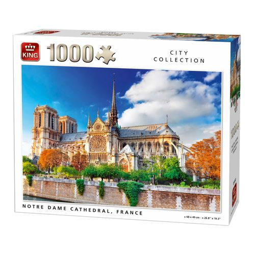 Puzzle 1000 Pièces Notre Dame De Paris