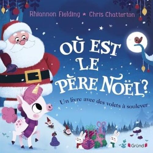 Où Est Le Père Noël ? - Un Livre Avec Des Volets À Soulever