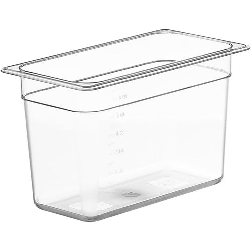 KALANKA-Sous-Vide C5-6,6 litres, 32,3 x 17,2 x H : 20,3 cm. Polycarbonate solide et transparent. Couvercles assortis pour Anova, Wancle et autres marques. Vendus séparément. Convient à L5