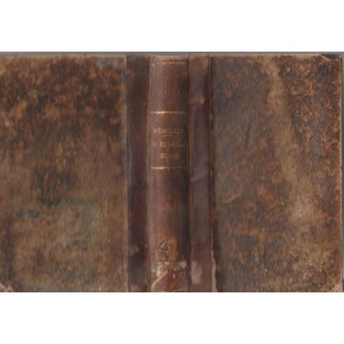 Judith Gautier - Illustrations Mucha- Memoires D'un Elephant Blanc Brodard 1900 Relié Demi-Cuir 287 Pages