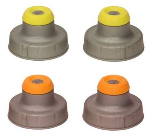 Nathan Push-Pull Caps Flaschenverschlüsse 4er-Pack