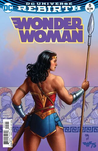Wonder Woman # 5 ( V.O. 2016 Rebirth ) ** Variant Cover Frank Cho **