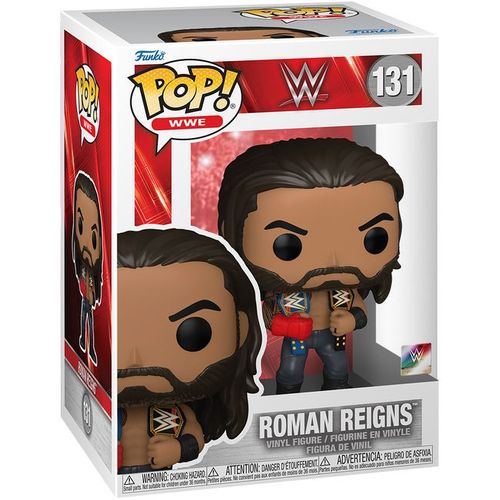 Wwe - Figurine Pop! Roman Reigns W/Belts 9 Cm