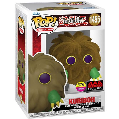 Figurine Funko Pop - Yu-Gi-Oh! N°1455 - Kuriboh - Glow In The Dark - Flocked (74389)