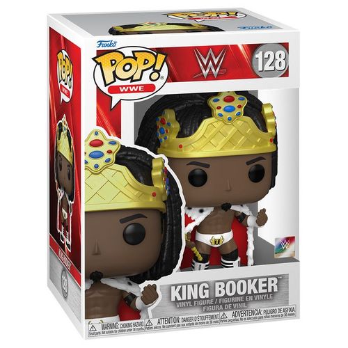Wwe - Figurine Pop! King Booker T 9 Cm