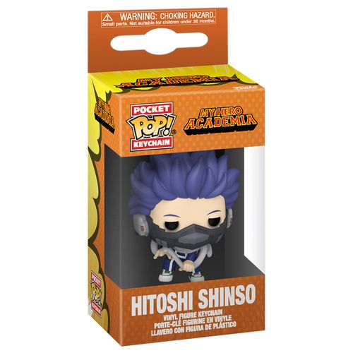 Porte Clé My Hero Academia - S5 Hitoshi Shinso Pocket Pop 4cm