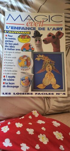Revue D'arts Créatifs Magic Éveil L'enfance De L'art Les Loisirs Faciles N°4 L'automne